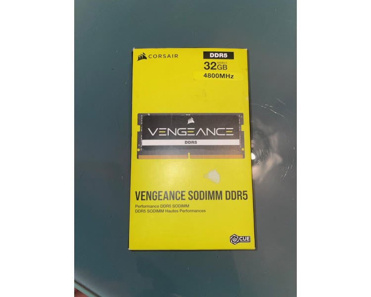 VENGEANCE DDR5 SODIMM 32GB (1x32GB) DDR5 4800MT/s