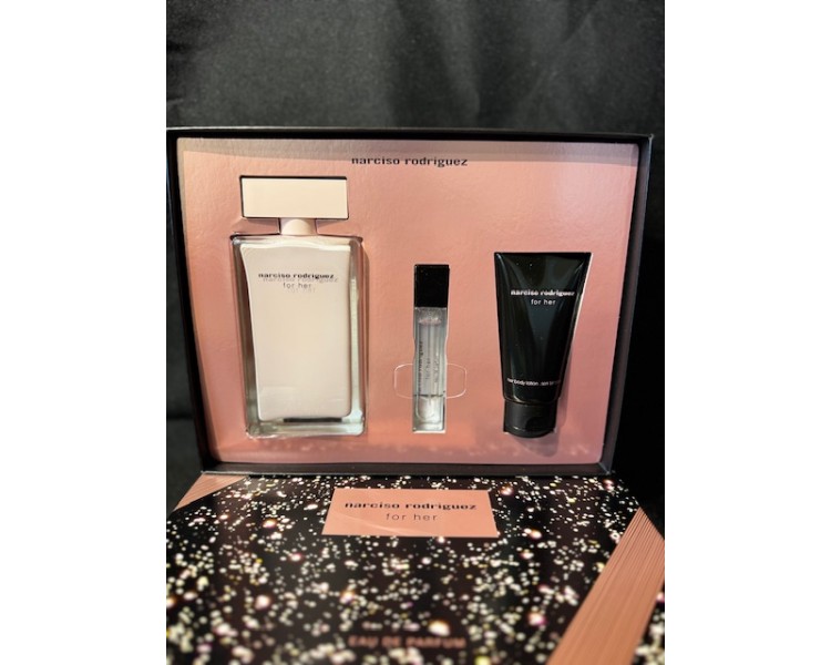 Coffret parfum Narsico Rodriguez For Her
