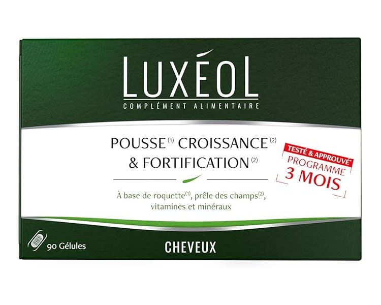LUXEOL - Pousse Croissance & Fortification - Complément Alimentaire