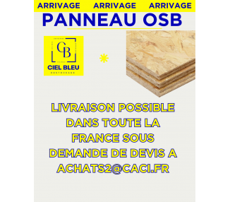 PANNEAU OSB 22mm 169X63,4CM
