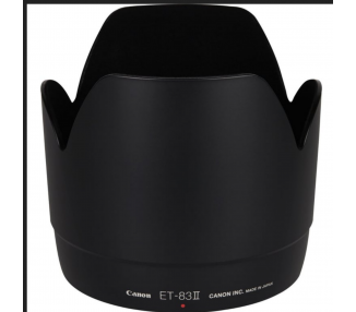 OBJECTIF CANON EF 70-200MM AVEC SON PARE-SOLEIL CANON ET 83-II ET SON ETUI CANON SOUPLE