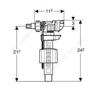 copy of ROBINET FLOTTEUR GEBERIT
