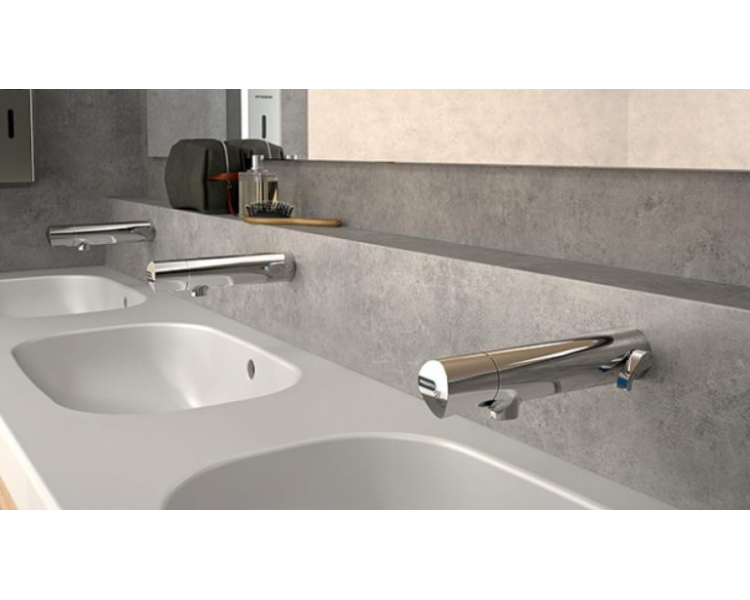 MITIGEUR DE LAVABO MURAL ELECTRONIQUE - PRESTO