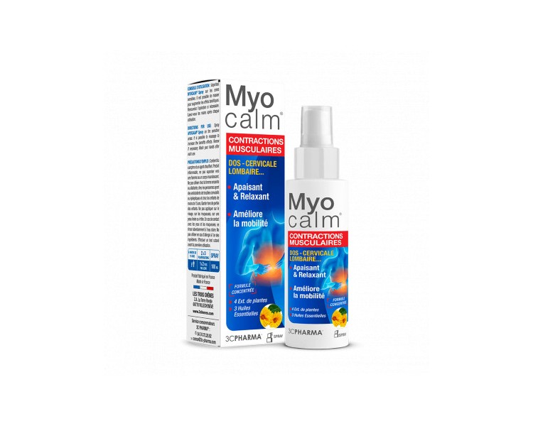 MYOCALM Spray contractions musculaires 3C Pharma