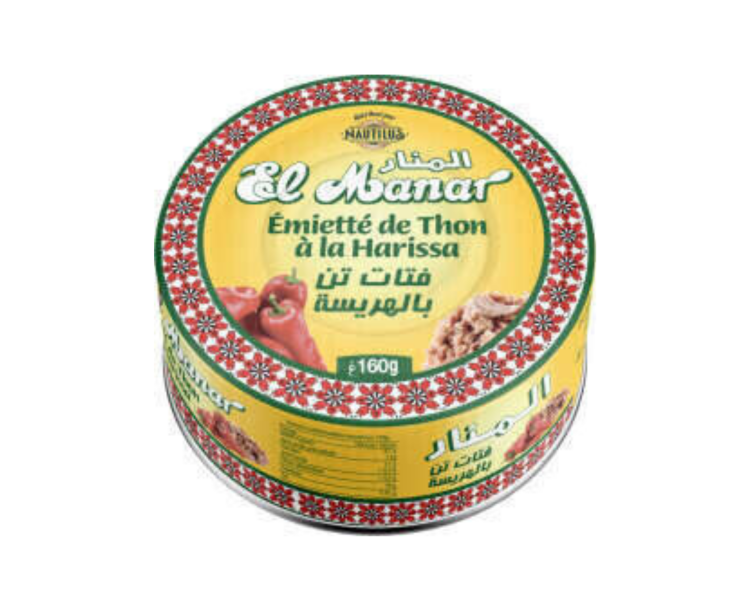EMIETTE DE THON A L'HARISSA