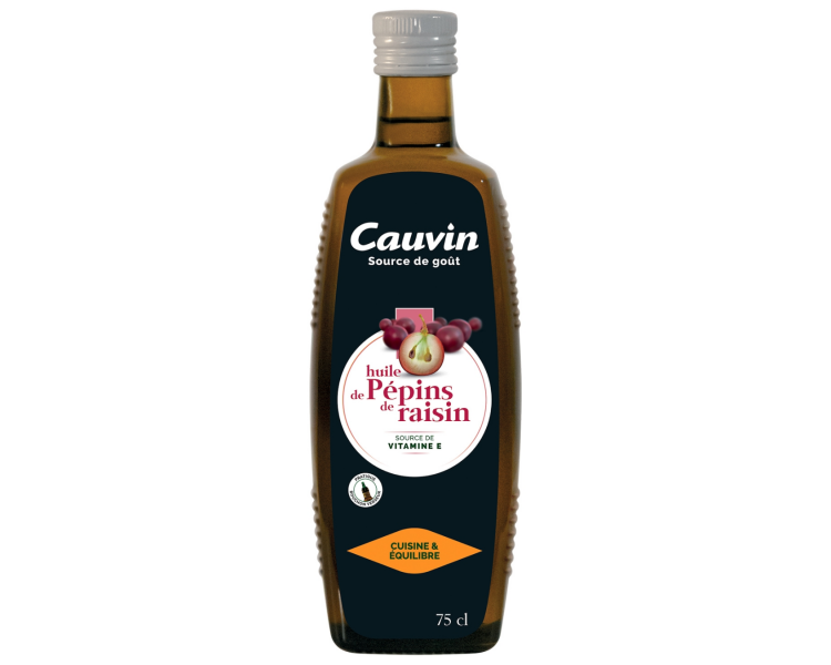 CAUVIN HUILE DE PEPINS DE RAISIN