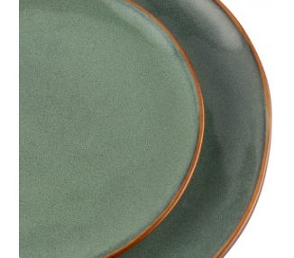 SERVICE VAISSELLE 12 PIECES VERT