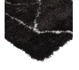TAPIS 160X230cm NOIR