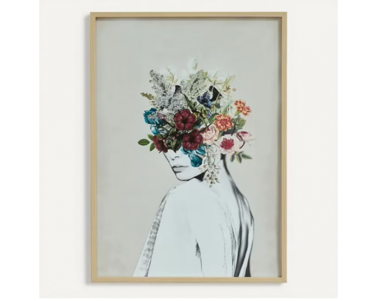 TOILE 50x70cm PORTRAIT FEMME