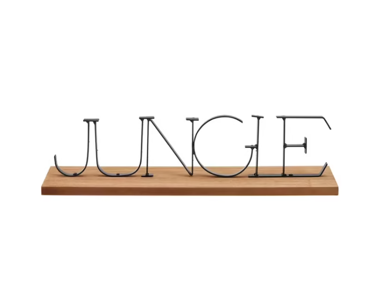 MOT DECO JUNGLE NOIR/NATUREL