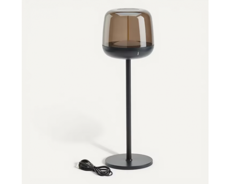 LAMPE EXTERIEUR LED H.37cm NOIR