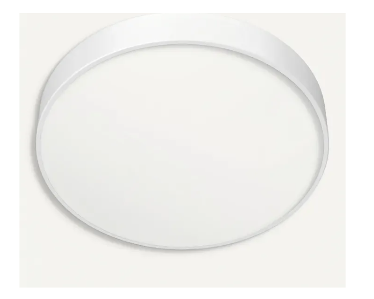 PLAFONNIER LED D.34cm BLANC