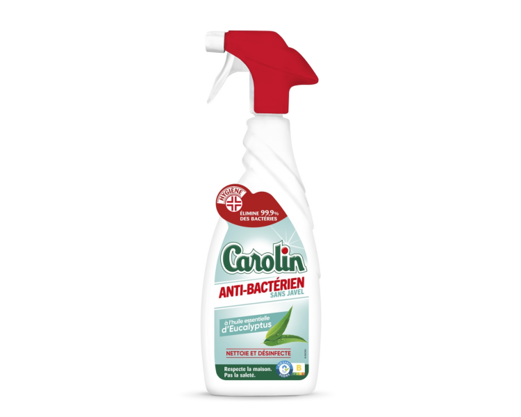 650ML SPRAY ANTI BACTERIEN CAROLIN
