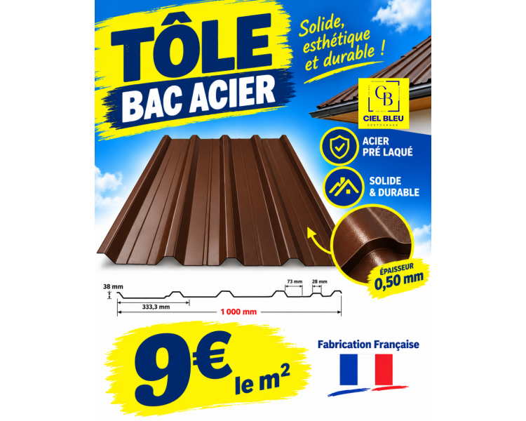 copy of Tôle imitation tuile