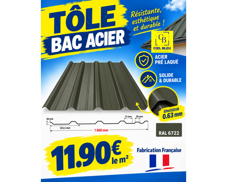 copy of Tôle imitation tuile