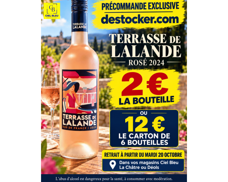 VIN ROSE LALANDE 75CL
