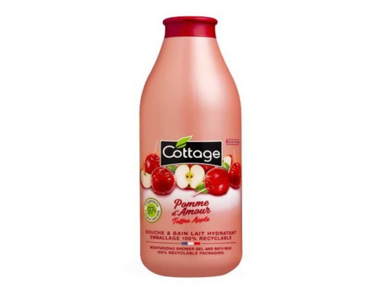 COTTAGE - DOUCHE LAIT POMME D'AMOUR 750ML