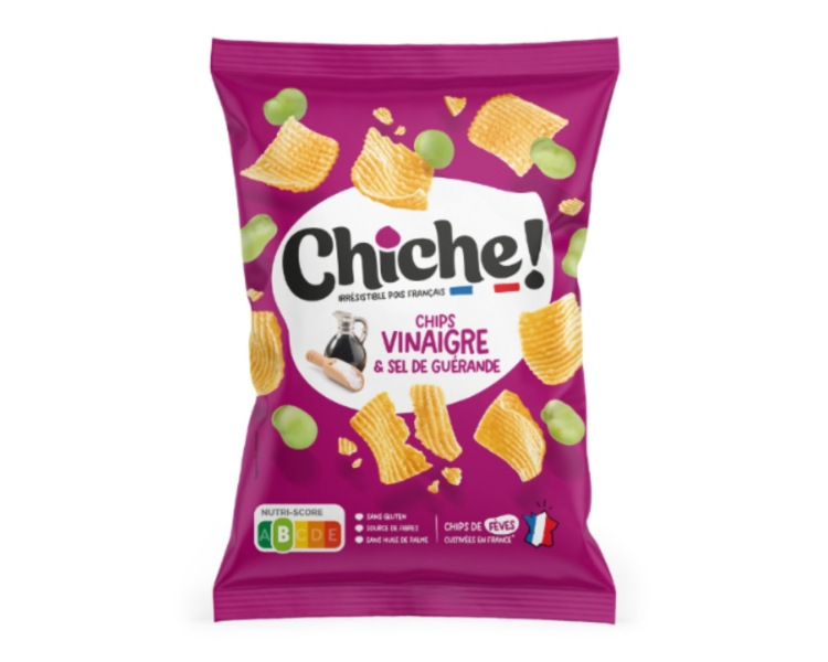 CHICHE - CHIPS VINAIGRE ET SEL DE GUERANDE
