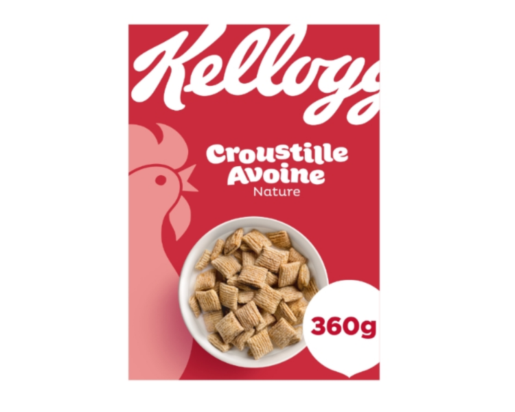 KELLOGG - CEREALES CROUSTILLE AVOINE NATURE 360G